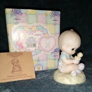 Precious Moments “I Believe in Miracles” (Item #272469, 1996).